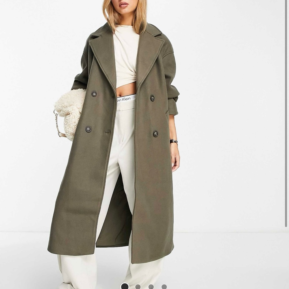 Vila Double Breasted Coat